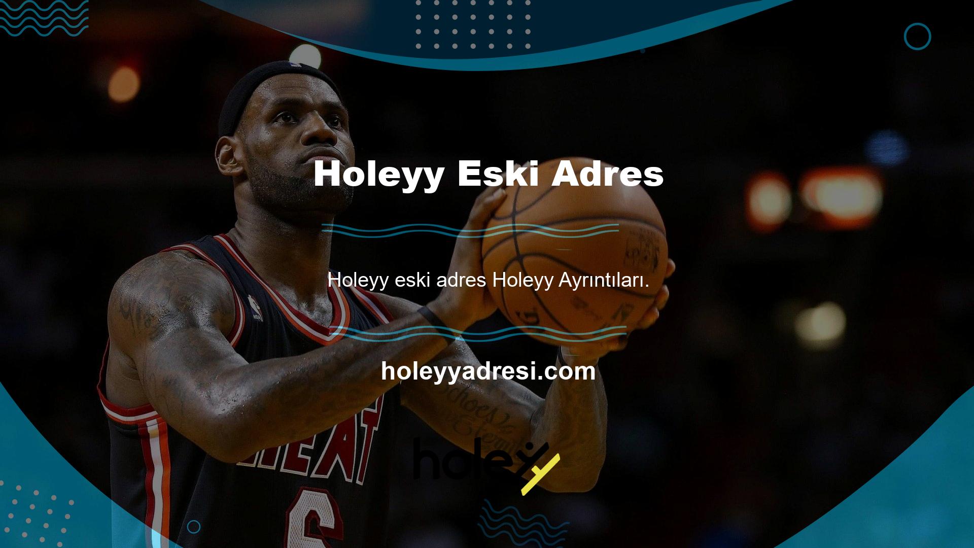 Siteye Holeyy eski adresinden erişebilirsiniz ve bıraktığınız bahis oyununuza devam edebilirsiniz